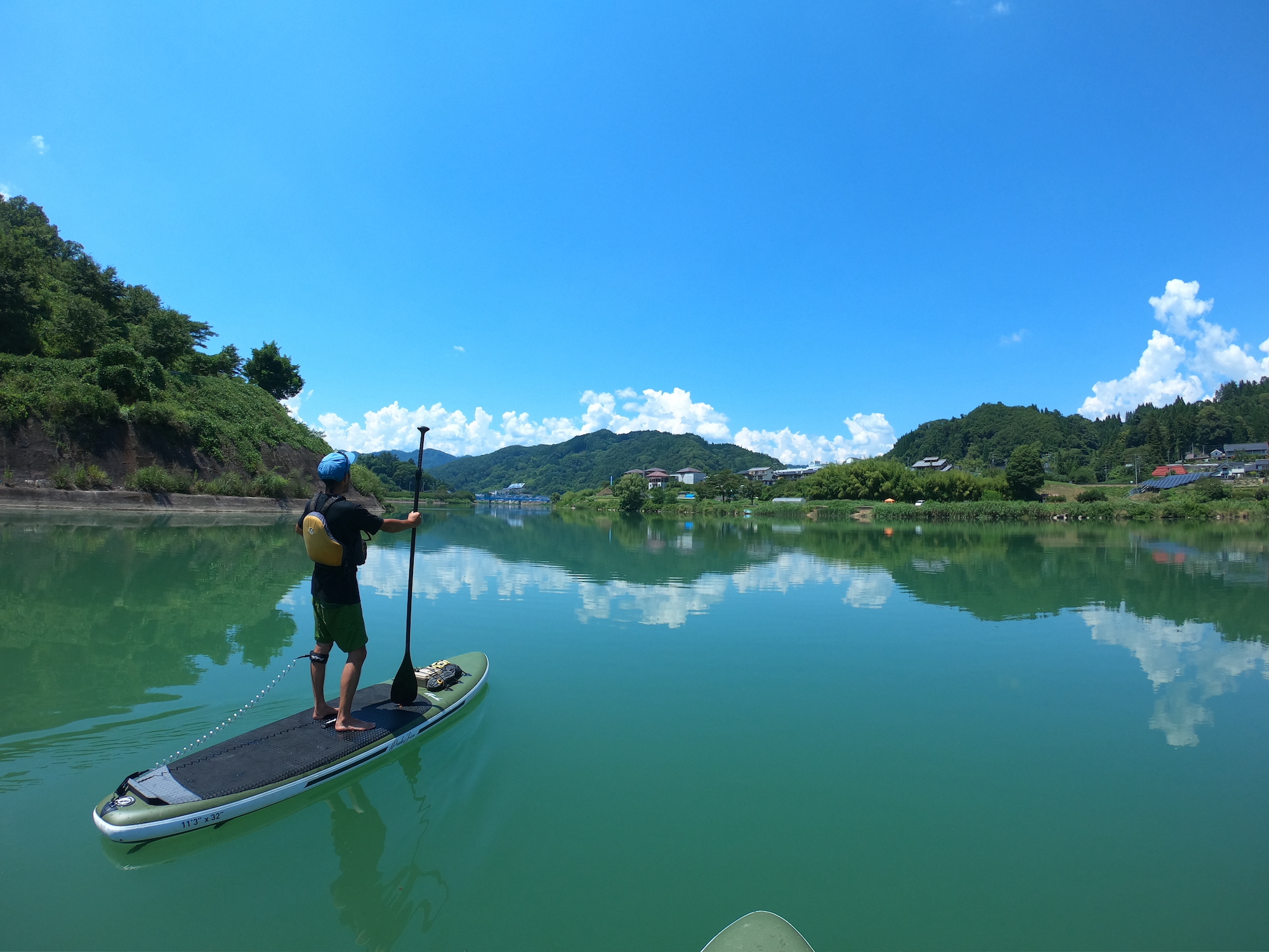 信州新町SUP