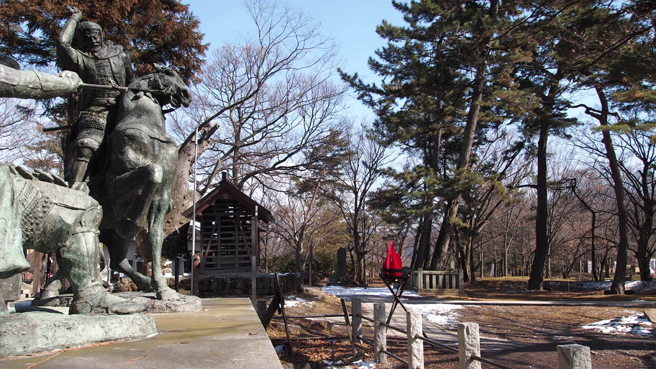 長野市　川中島の戦い　八幡神社