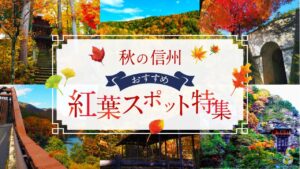 秋の信州紅葉スポット特集