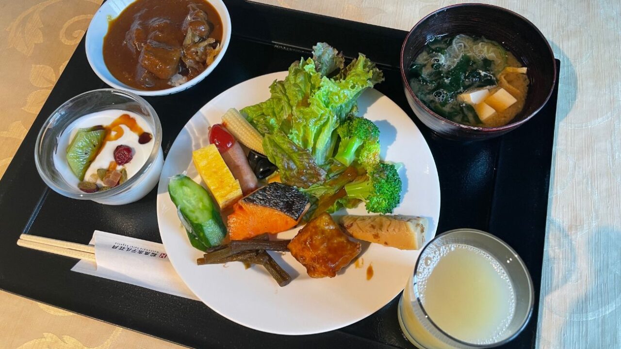 松本ホテル花月の朝食