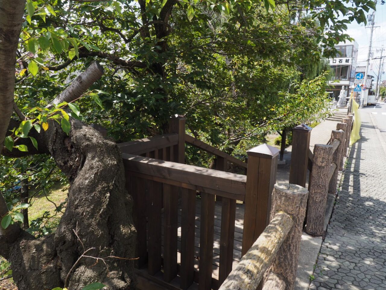 松本城の総堀跡