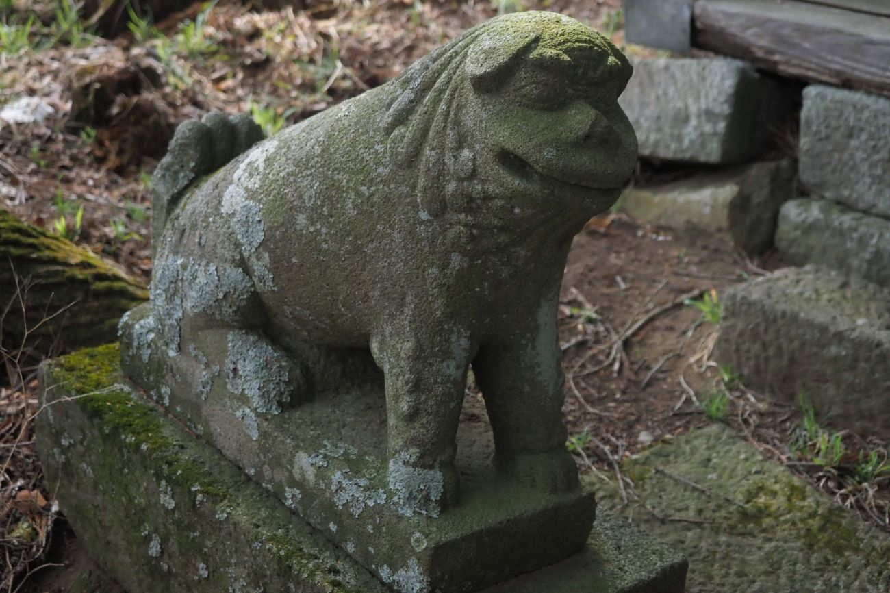 大和合神社の狛犬がかわいいので紹介する｜松本市山辺