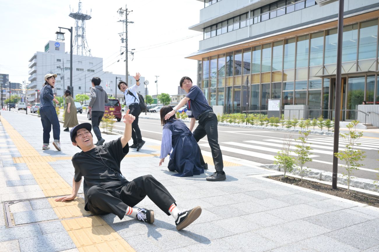 上田市ゴジラごっこ旅