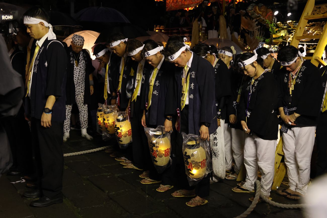 塩尻市勇壮な祭りをレポート！阿禮神社例大祭