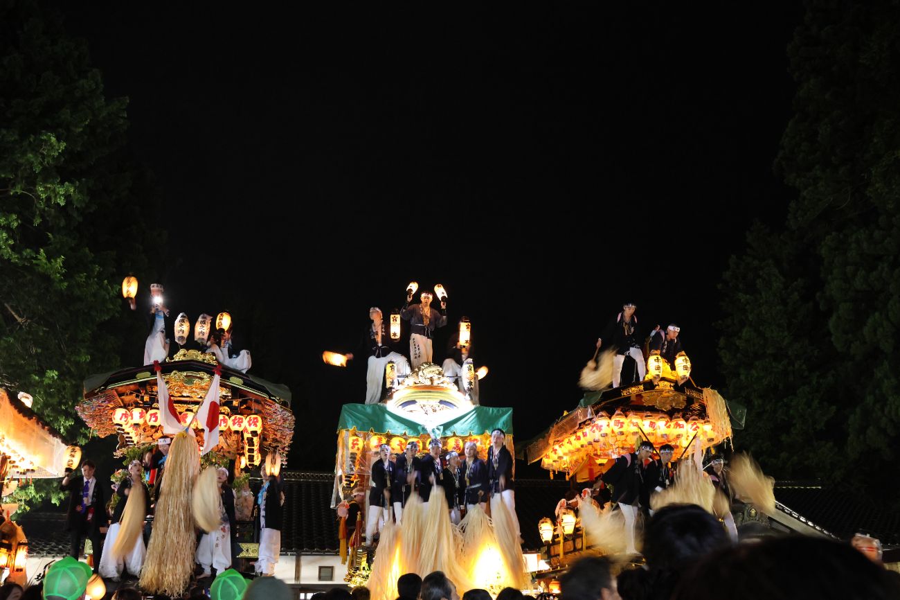 塩尻市勇壮な祭りをレポート！阿禮神社例大祭