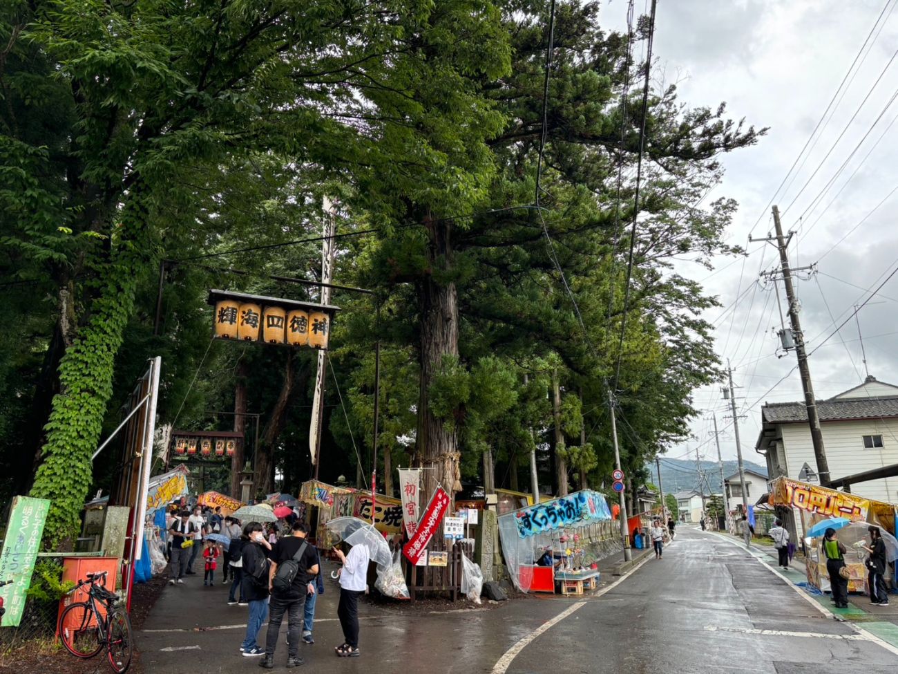 塩尻市勇壮な祭りをレポート！阿禮神社例大祭