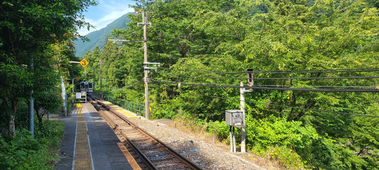 天龍村｜飯田線の秘境駅、中井侍駅から平岡駅まで散歩してきました