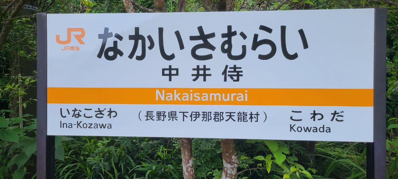 天龍村｜飯田線の秘境駅、中井侍駅から平岡駅まで散歩してきました