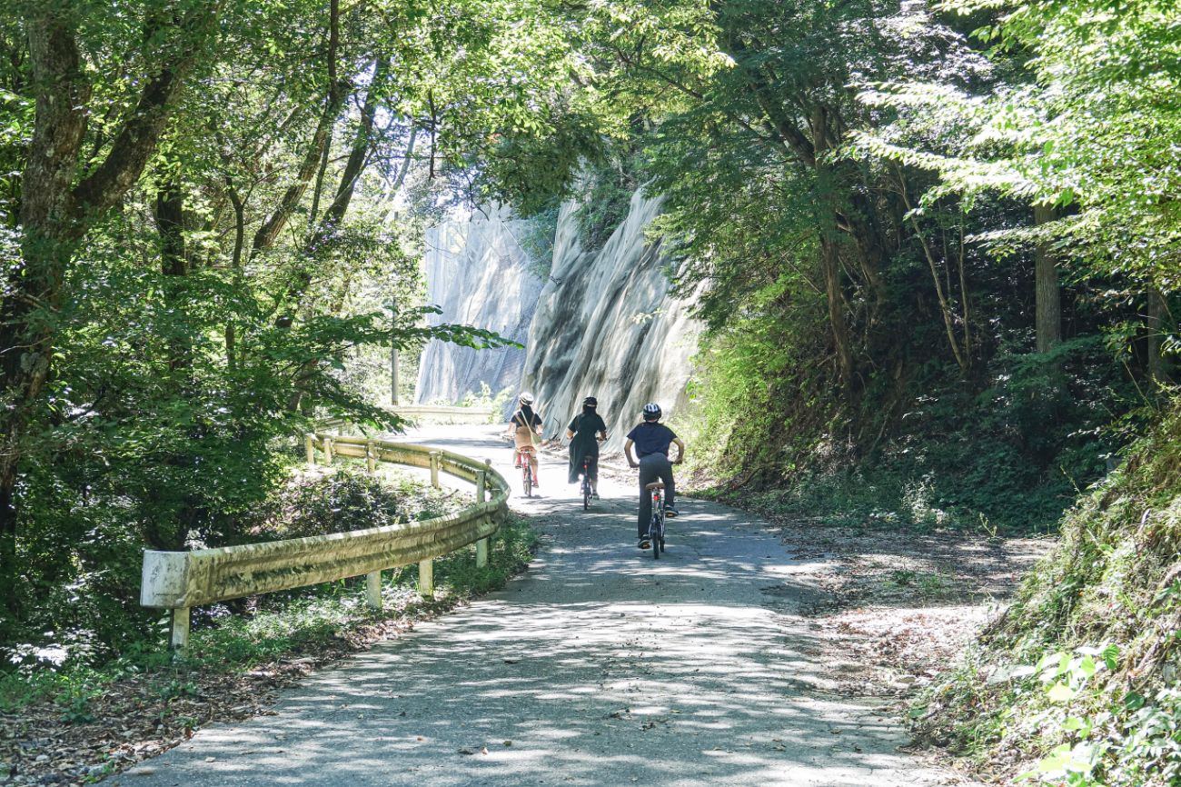 天龍村の秘境サイクリング