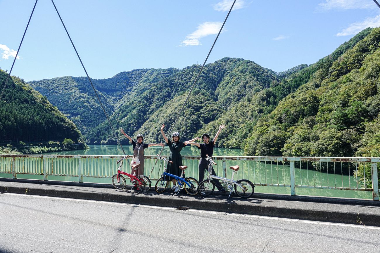 天龍村の秘境サイクリング