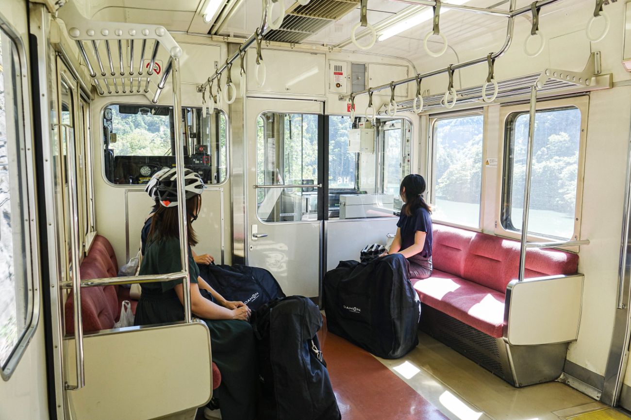 天龍村の秘境サイクリング｜平岡駅（JR飯田線）