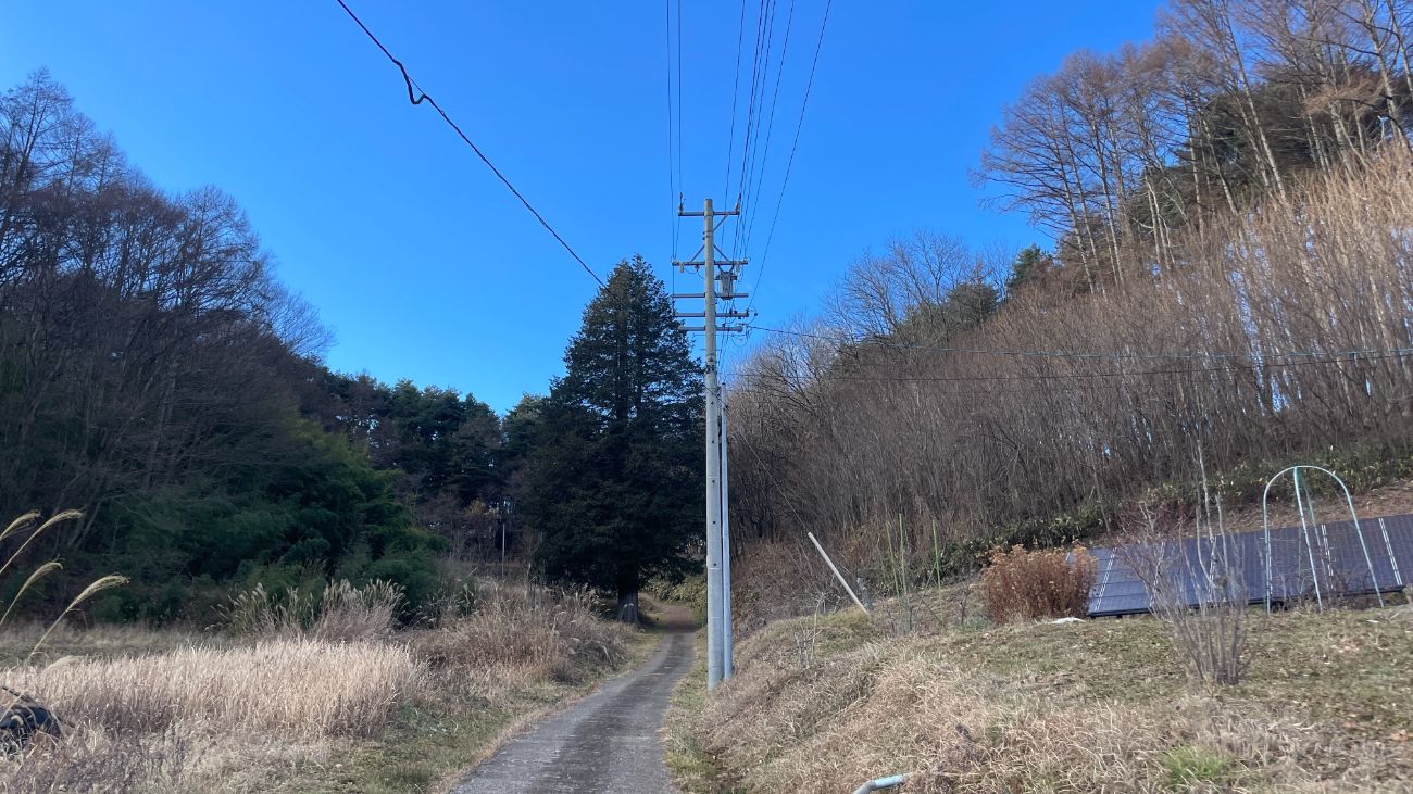 立科町のスキマ古道「大内道」を歩く