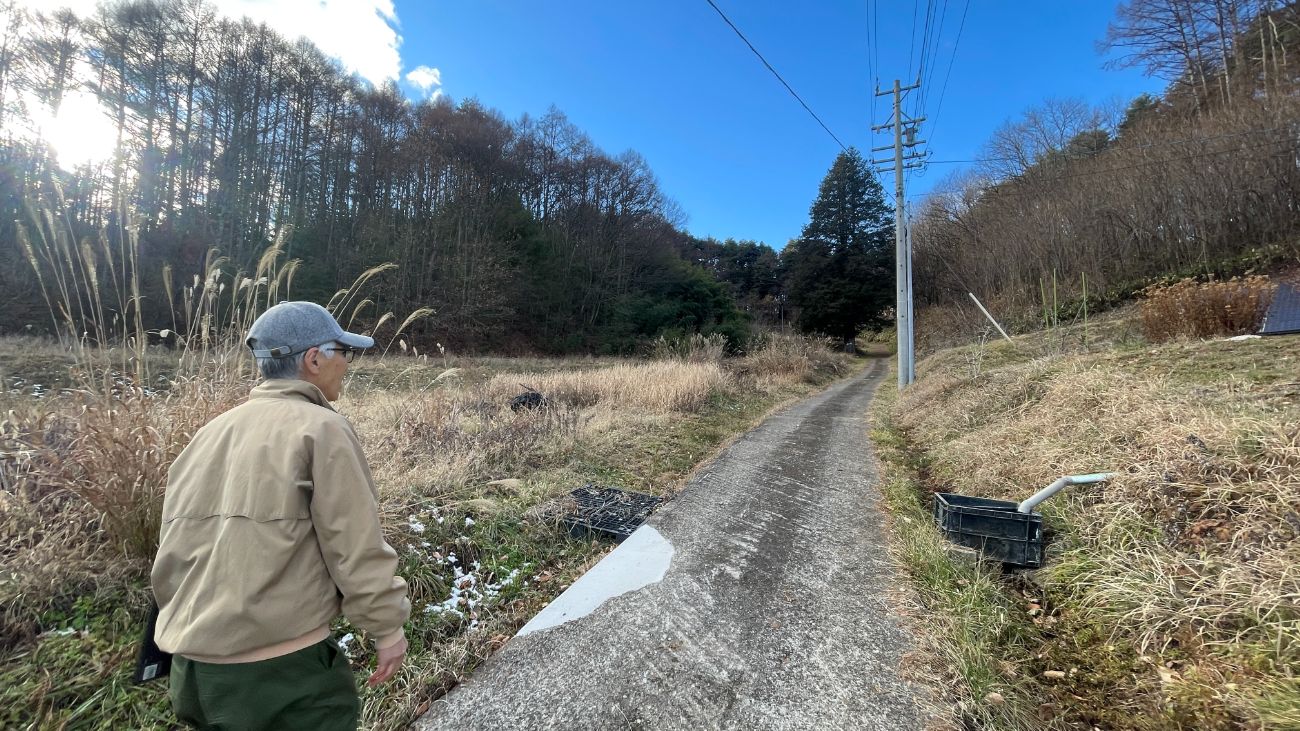 立科町のスキマ古道「大内道」を歩く