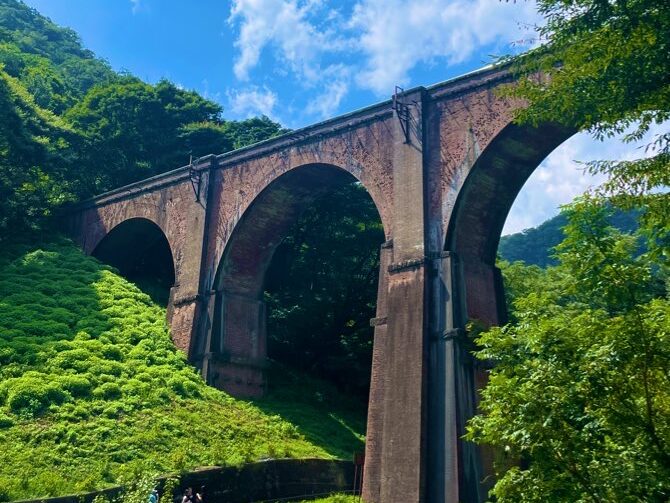 軽井沢碓氷峠めがね橋