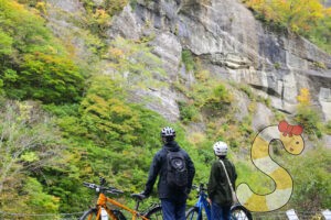 奥裾花渓谷〜奥裾花自然園｜鬼無里でサイクリング！秋の「奥裾花自然園」へ｜紅葉と里山グルメを楽しむ