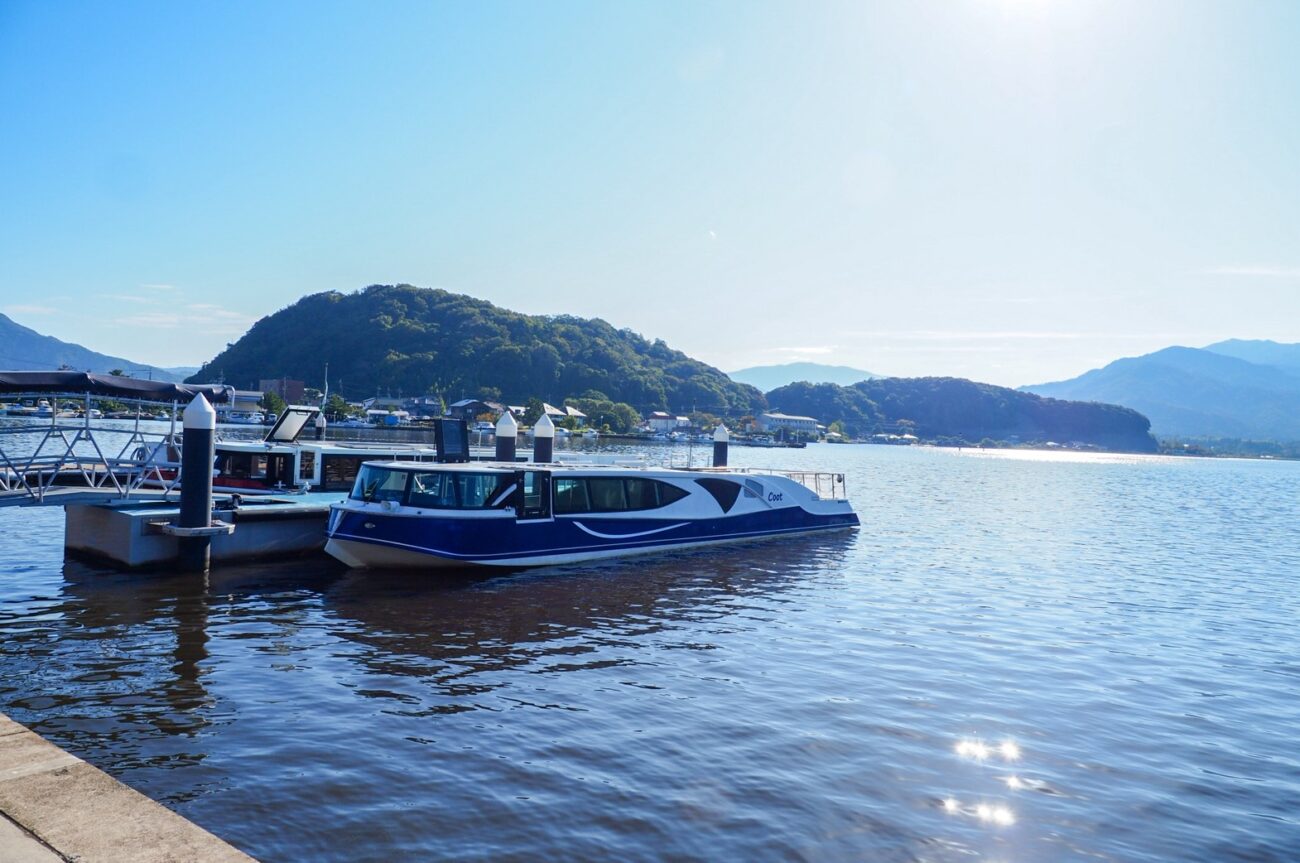 遊覧船クルーズ|福井県「三方五湖」周辺観光モデルコース|北陸新幹線で行く絶景と体験の1日旅